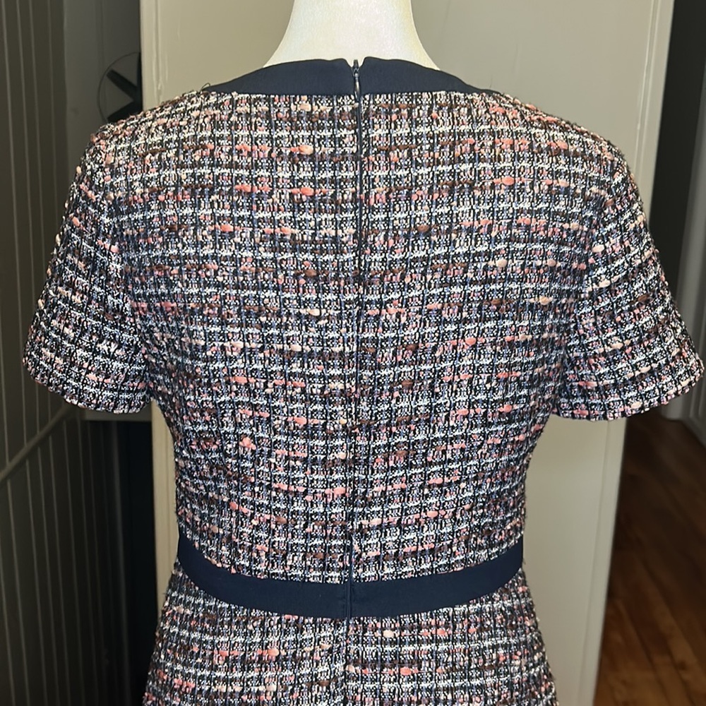 Gal Meets Glam Marley Tweed Boucle Dress Size 4 - Picture 11 of 14